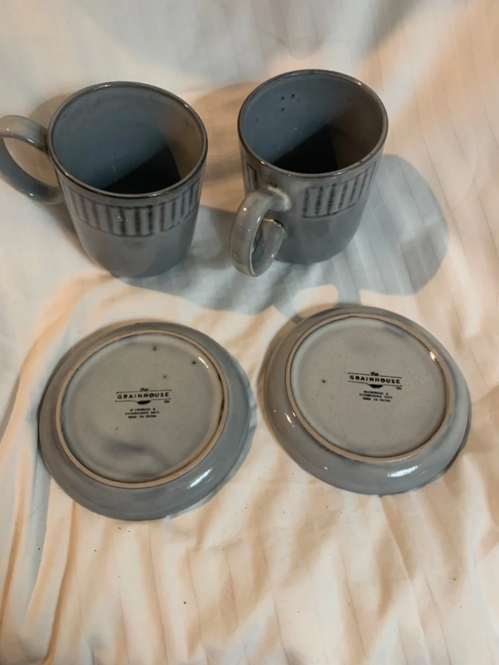 Grain House Mug And Saucer Duo